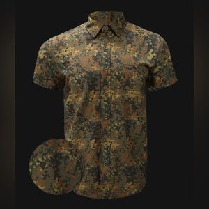 Warrior Company Button Down - Flecktarn Camo - Extra Large (Out of Stock Online)
